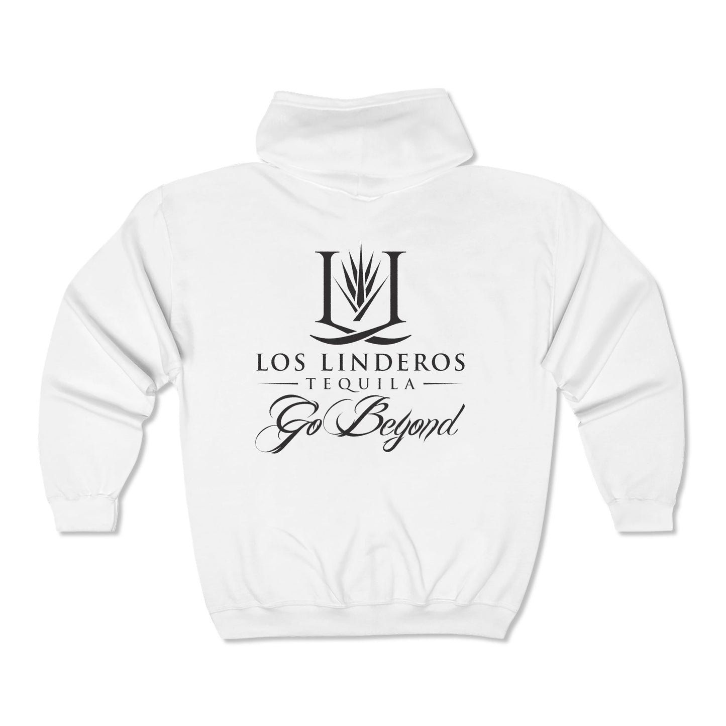 Los Linderos Tequila Gildan 18600 Zip-Up Hooded Sweatshirt