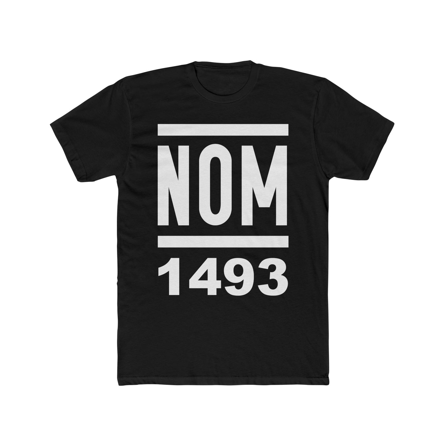 NOM 1493 Short Sleeve Next Level 3600 T-Shirt with Front Logo