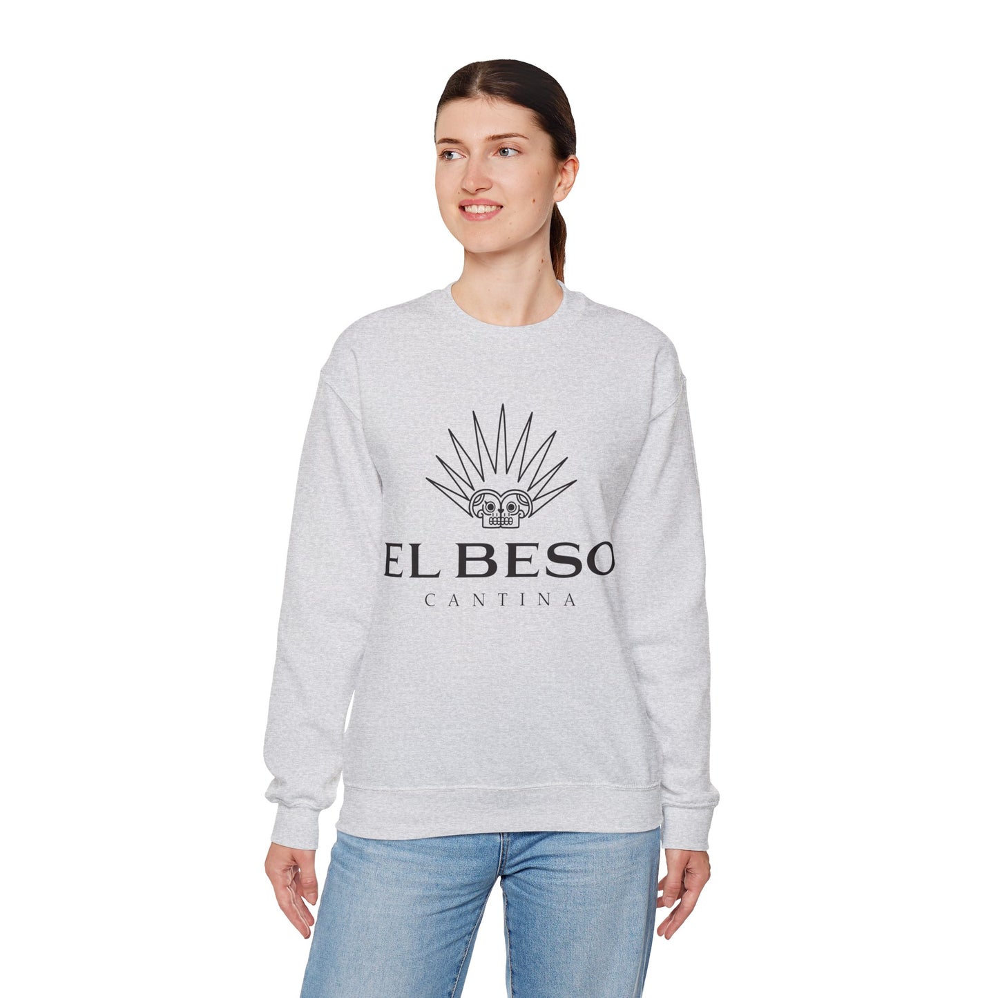 El Beso Cantina Gilden 18000 Crewneck Sweatshirt with Front Logo