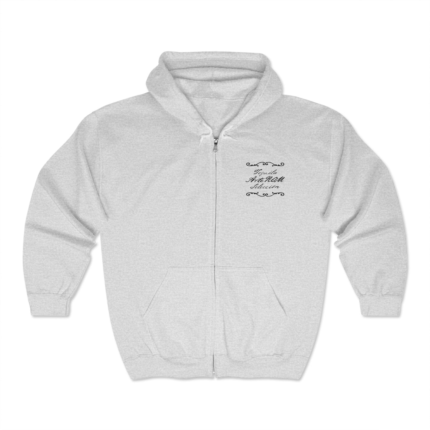 ArteNOM Tequila Gildan 18600 Zip-Up Hooded Sweatshirt