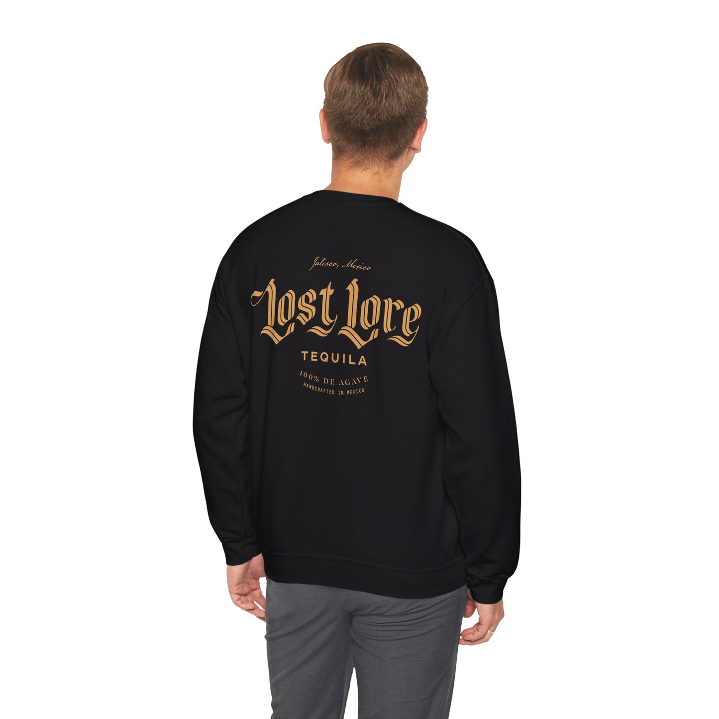 Lost Lore Tequila Gilden 18000 Crewneck Sweatshirt with Front and Back Logo