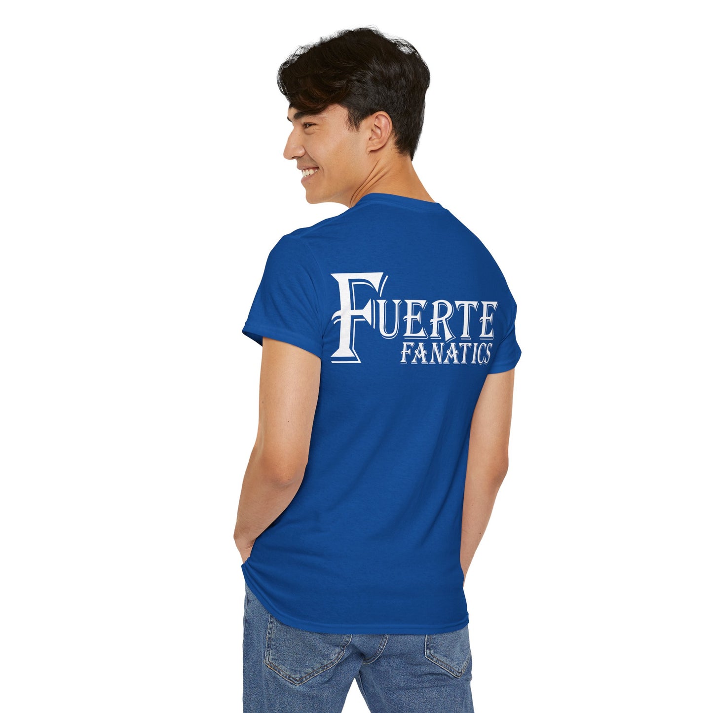 Fuerte Fanatics Short Sleeve Gildan 5000 T-Shirt with Front and Back Logo