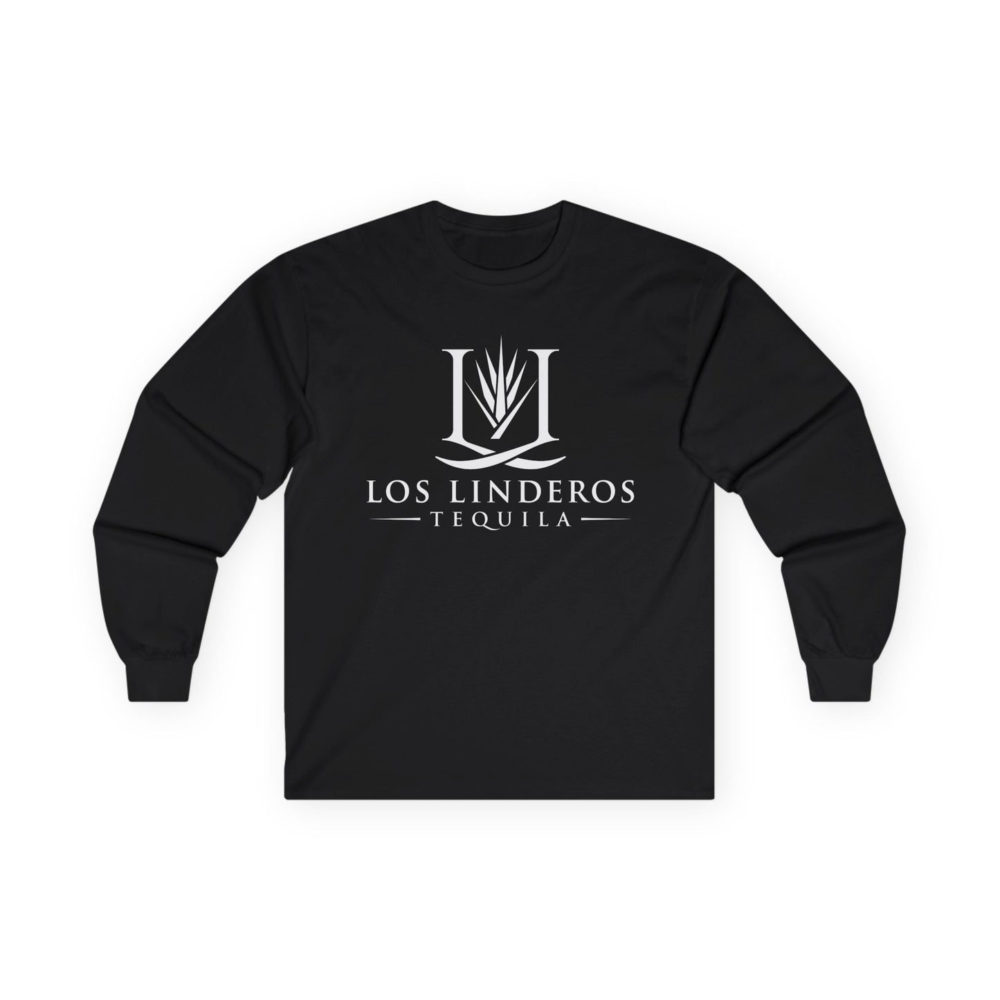 Los Linderos Tequila Long Sleeve Gildan 2400 T-Shirt with Front Logo