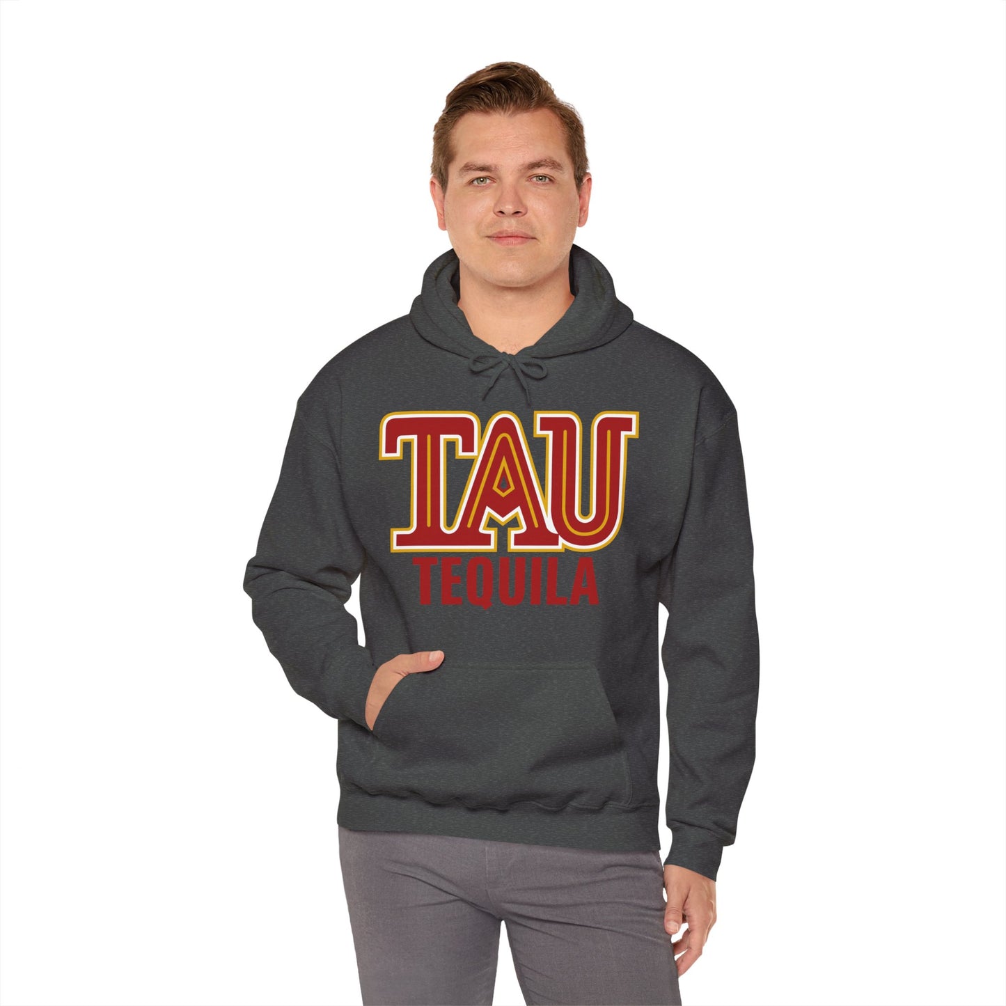 Tau Tequila Gilden 18500 Hoodie with Front Logo