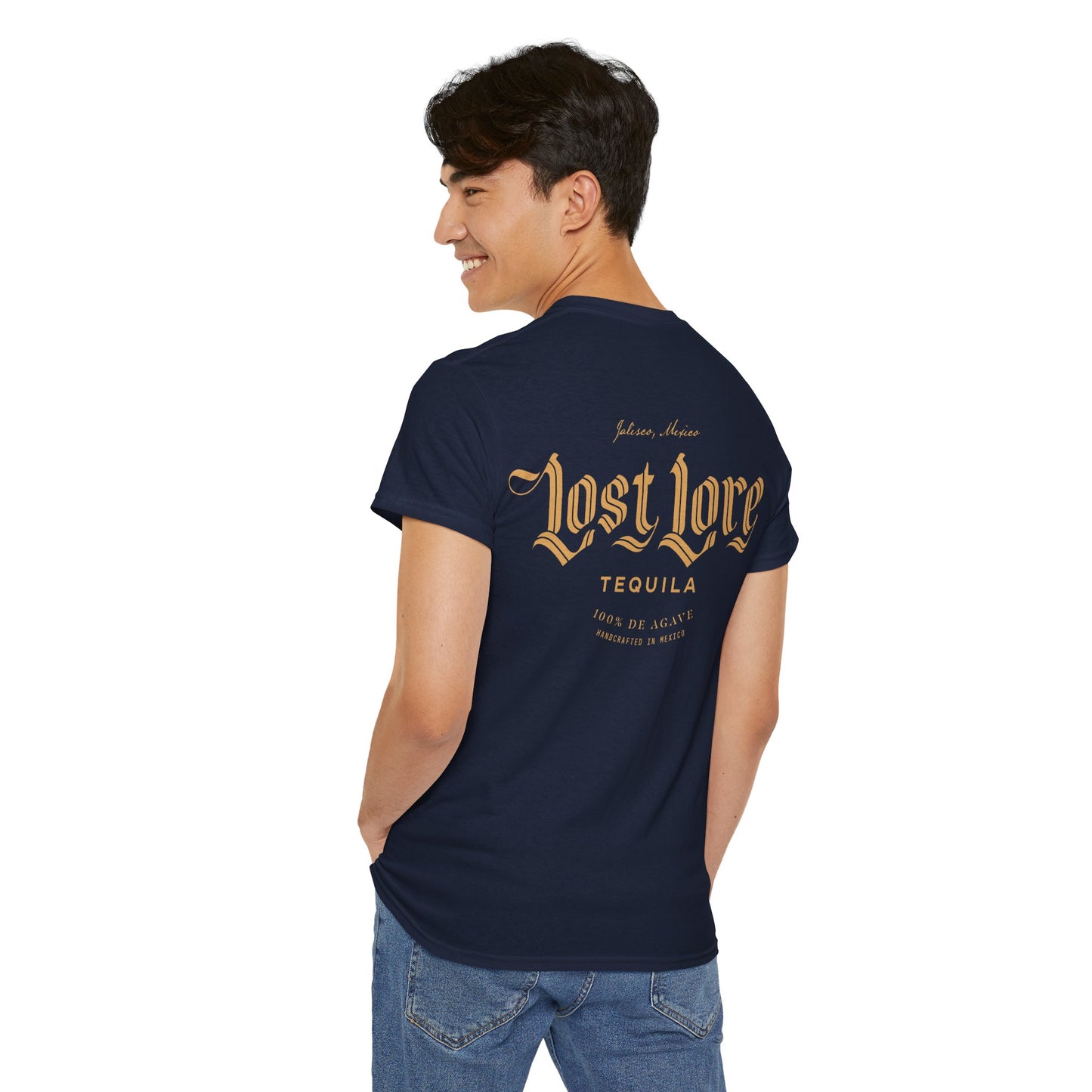 Lost Lore Tequila Short Sleeve Gildan 5000 T-Shirt with Front and Back Logo