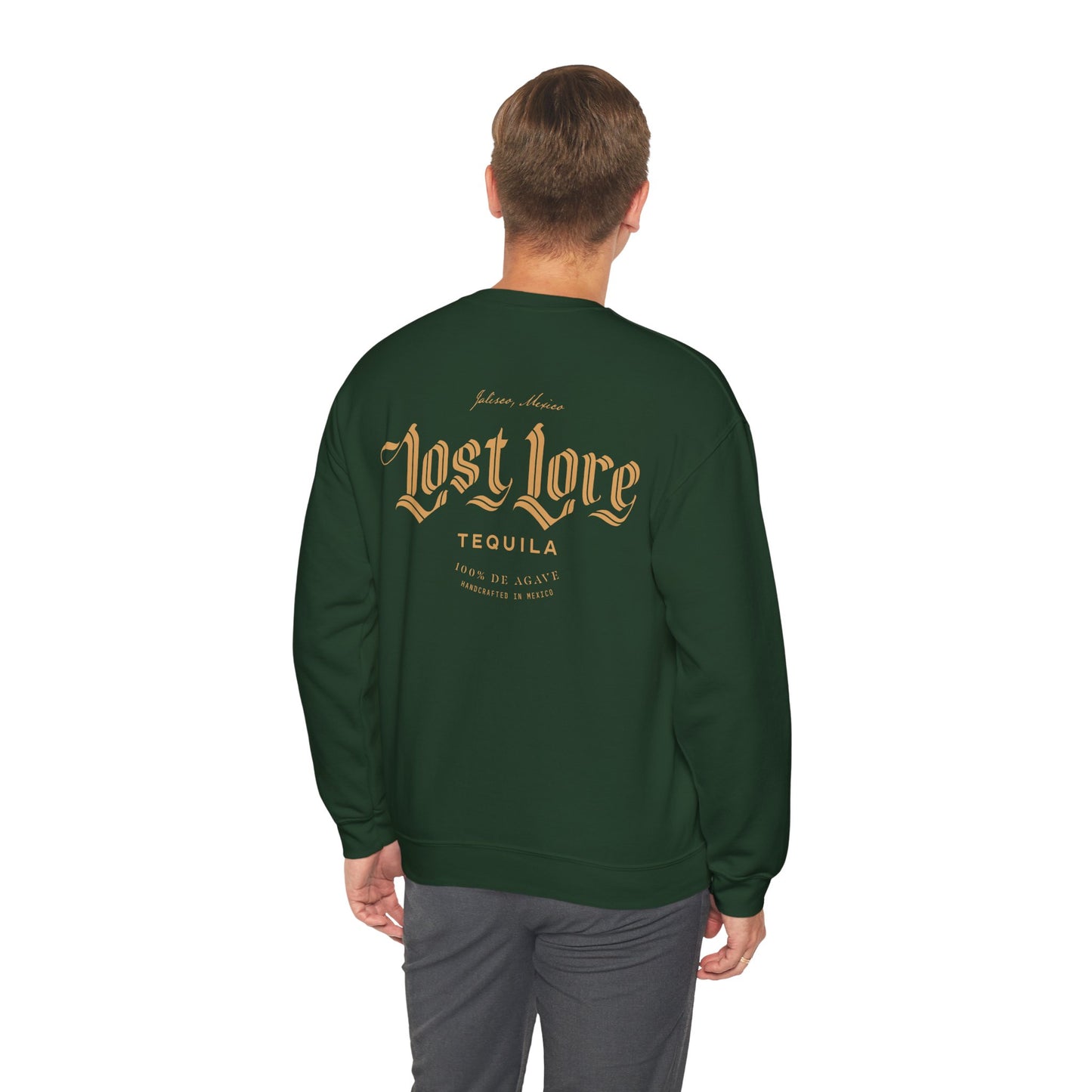 Lost Lore Tequila Gilden 18000 Crewneck Sweatshirt with Front and Back Logo