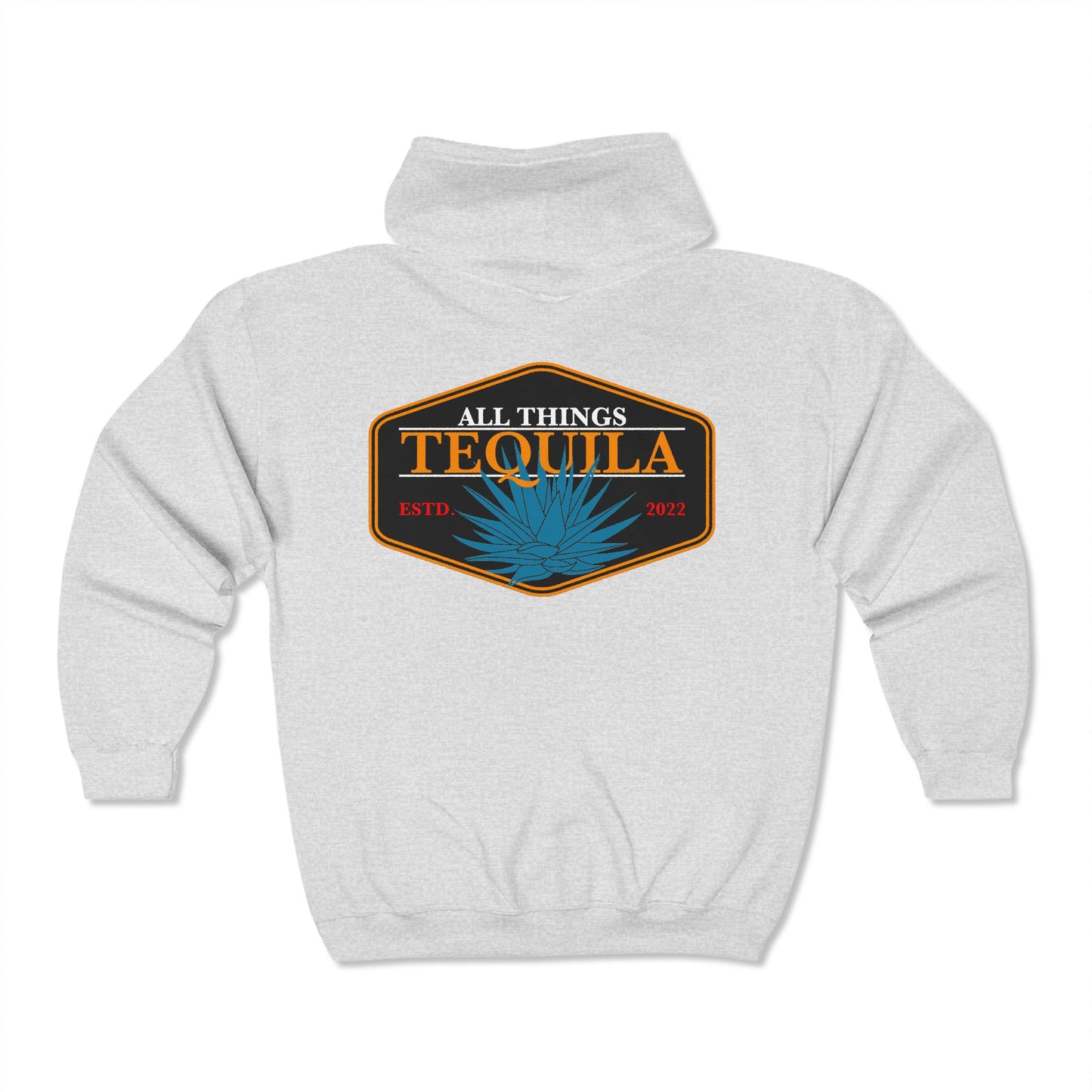 All Things Tequila Gildan 18600 Zip-Up Hooded Sweatshirt