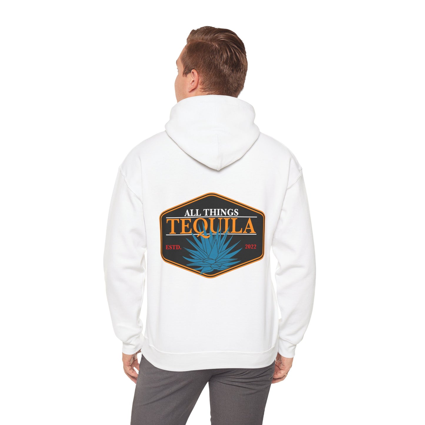 Chinaco Tequila Retro Gilden 18500 Hoodie with Front and Back Logo