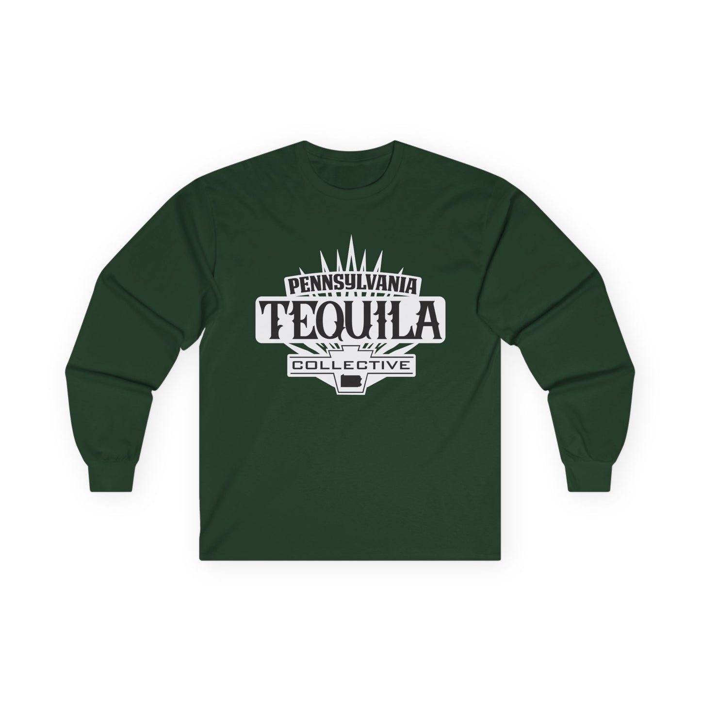 Pennsylvania Tequila Collective Long Sleeve Gildan 2400 T-Shirt with Front Logo