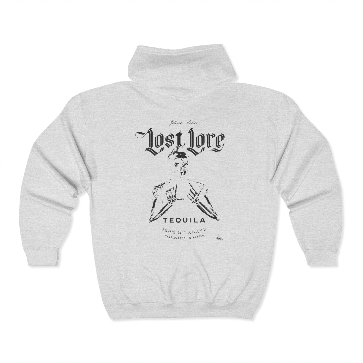 Lost Lore Tequila Miklo Agave Gildan 18600 Zip-Up Hooded Sweatshirt