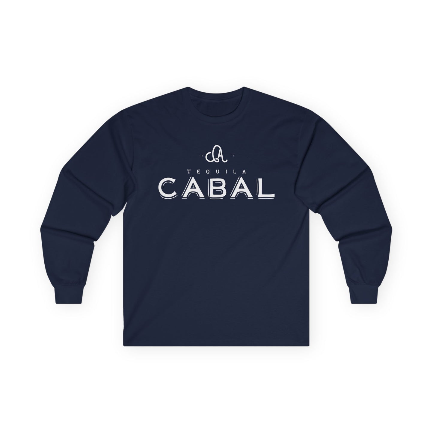 Cabal Tequila Long Sleeve Gildan 2400 T-Shirt with Front Logo