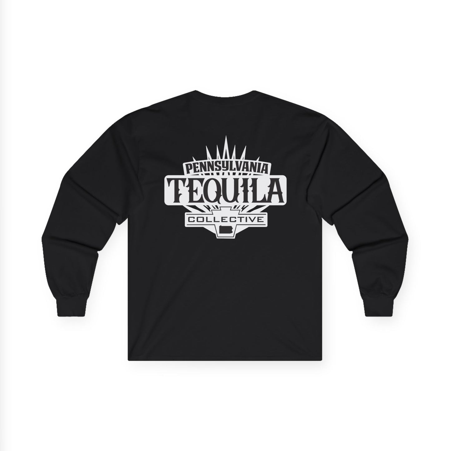 Pennsylvania Tequila Collective Long Sleeve Gildan 2400 T-Shirt with Front and Back Logo