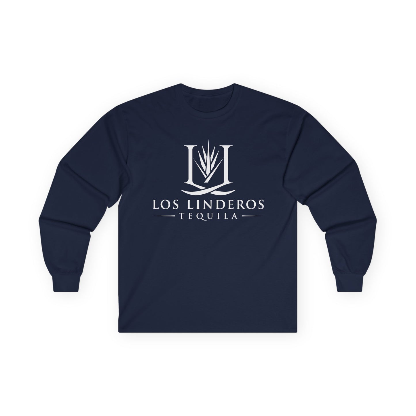 Los Linderos Tequila Long Sleeve Gildan 2400 T-Shirt with Front Logo