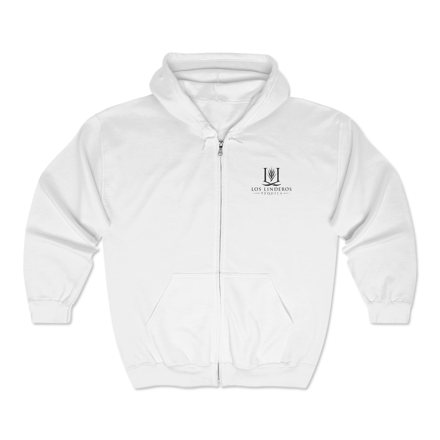 Los Linderos Tequila Gildan 18600 Zip-Up Hooded Sweatshirt