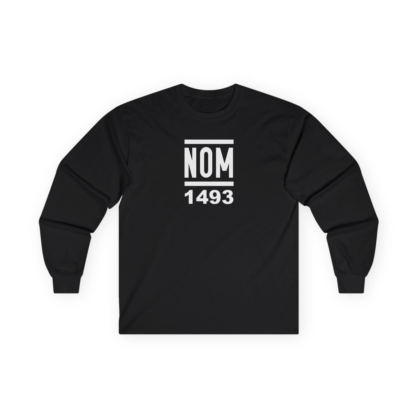 NOM 1493 Long Sleeve Gildan 2400 T-Shirt with Front Logo