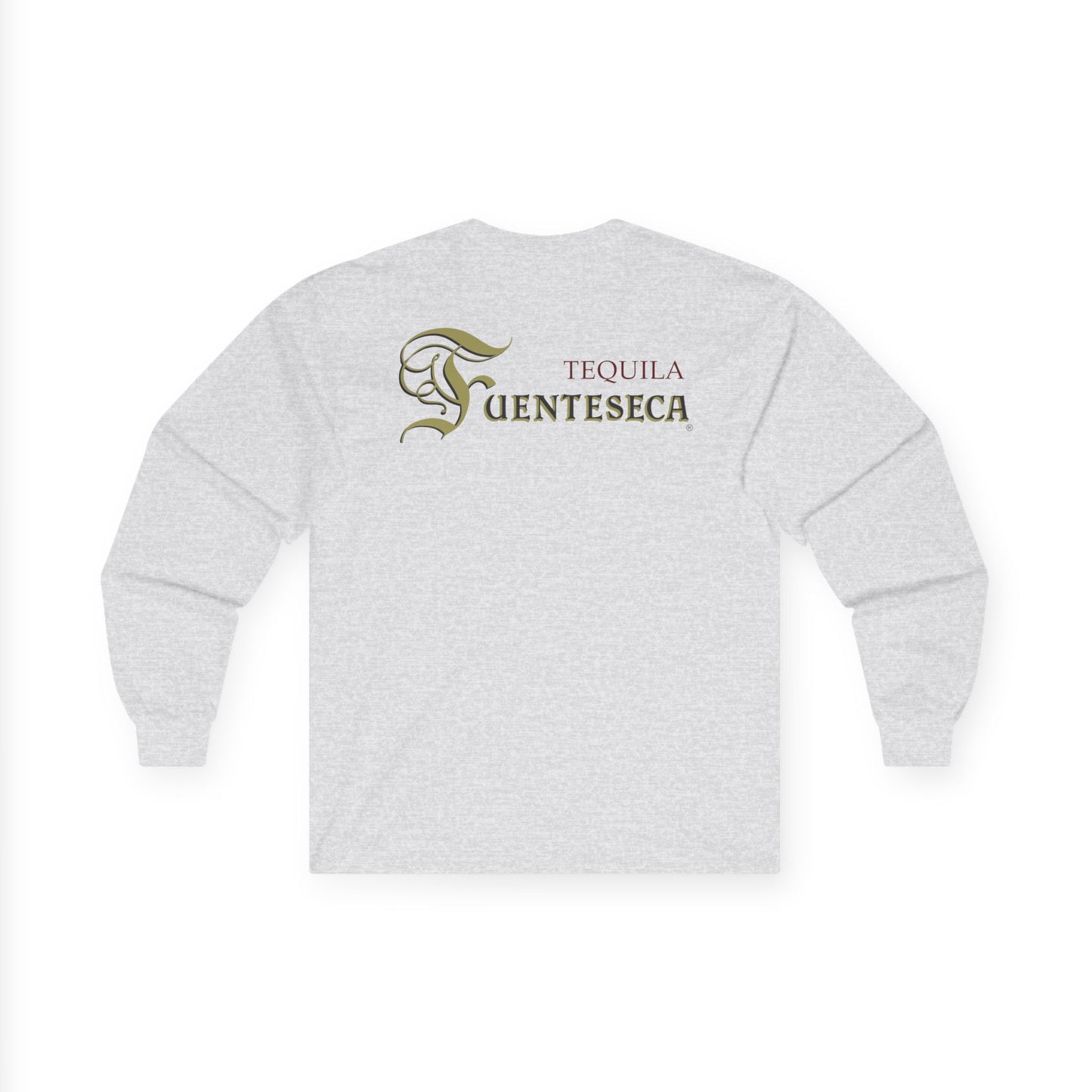 Fuenteseca Tequila Long Sleeve Gildan 2400 T-Shirt with Front and Back Logo