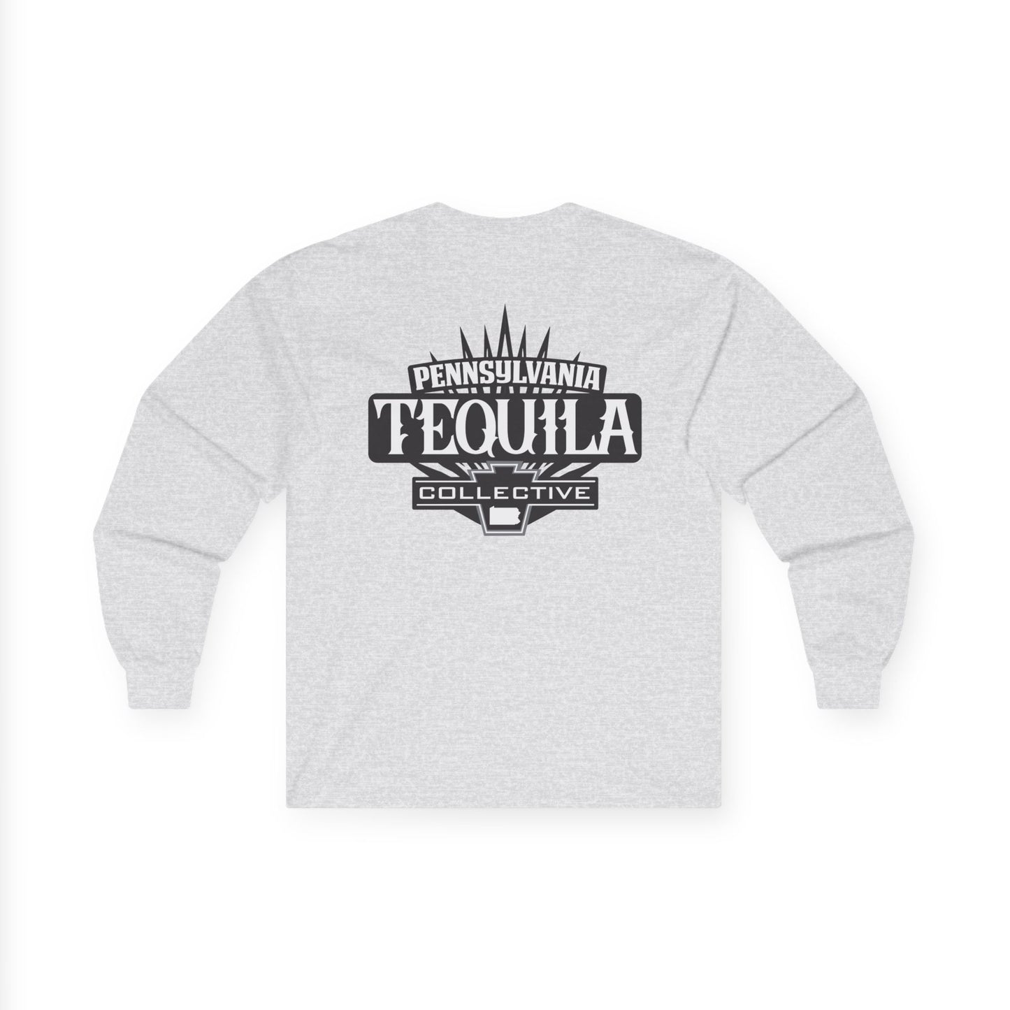 Pennsylvania Tequila Collective Long Sleeve Gildan 2400 T-Shirt with Front and Back Logo