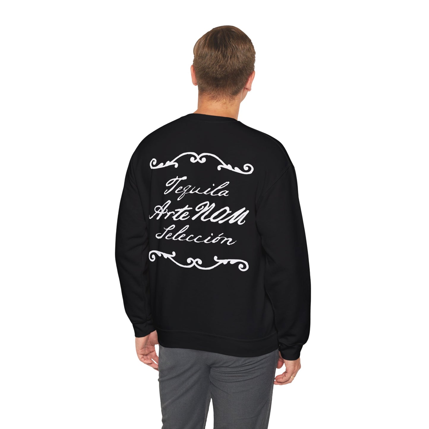 ArteNOM Tequila Gilden 18000 Crewneck Sweatshirt with Front and Back Logo