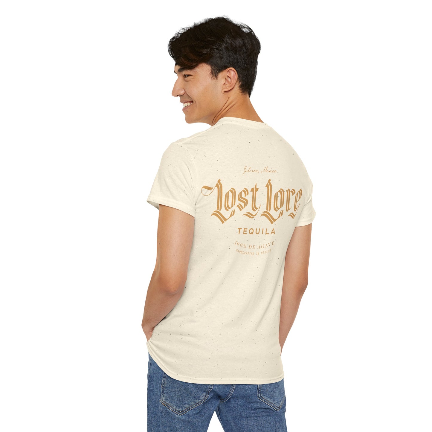 Lost Lore Tequila Short Sleeve Gildan 5000 T-Shirt with Front and Back Logo