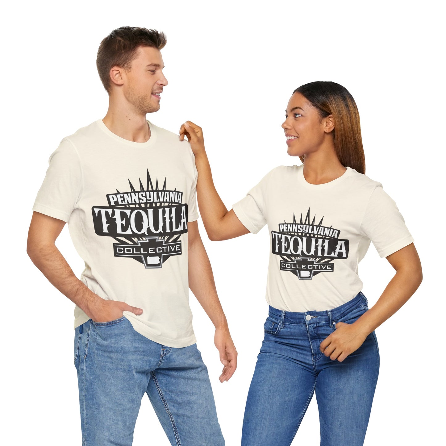 Pennsylvania Tequila Collective Short Sleeve Bella+Canvas 3001 T-Shirt with Front Logo