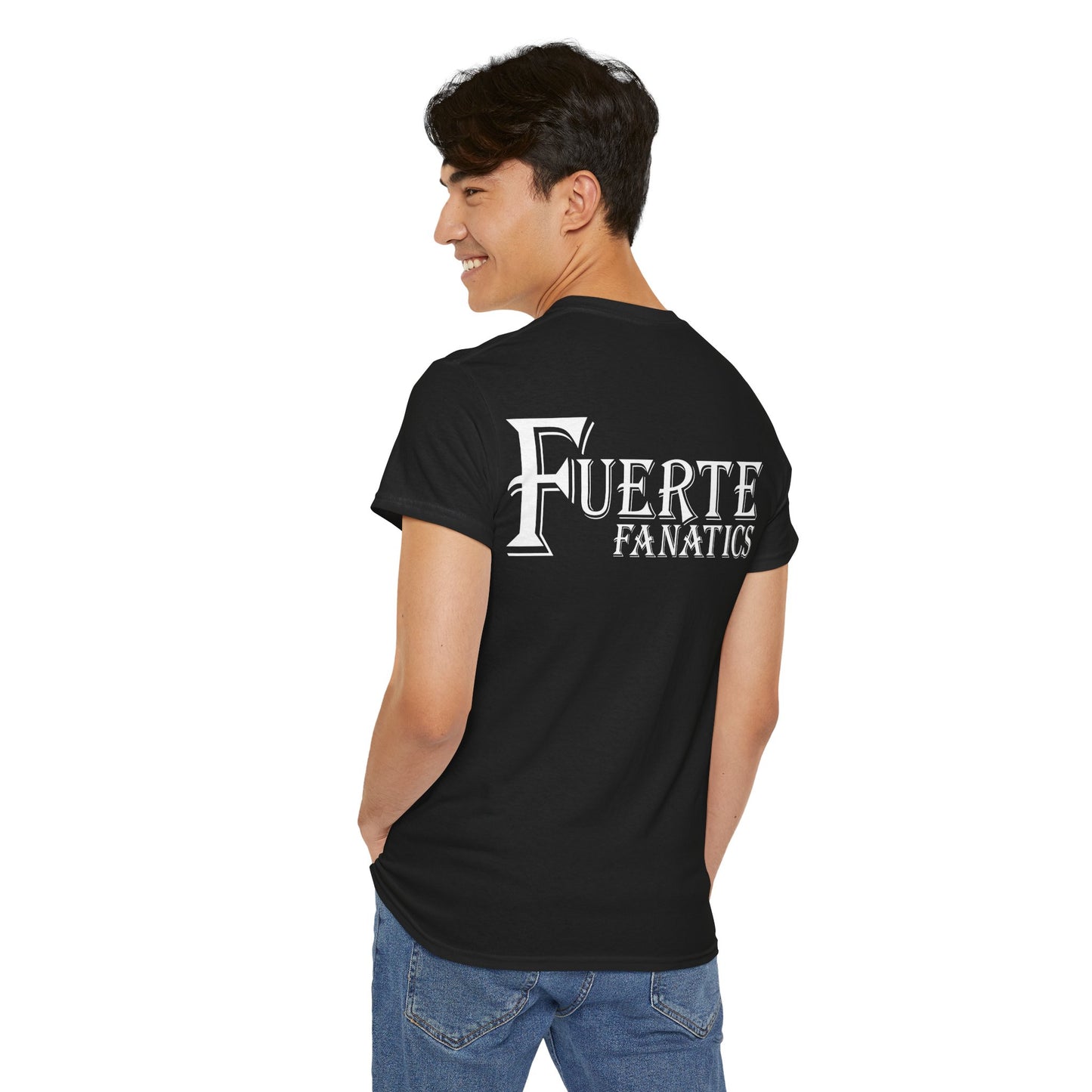 Fuerte Fanatics Short Sleeve Gildan 5000 T-Shirt with Front and Back Logo