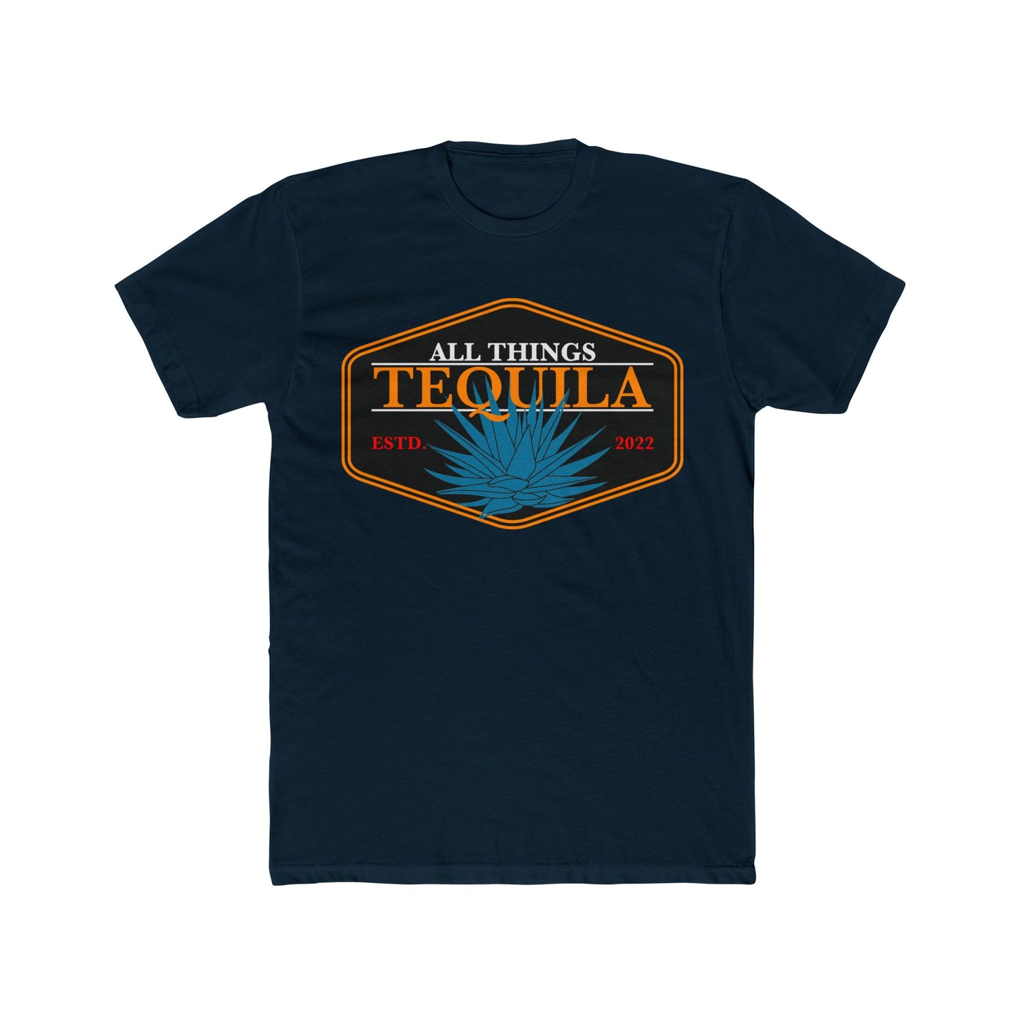 All Things Tequila Short Sleeve Next Level 3600 T-Shirt with Front Logo