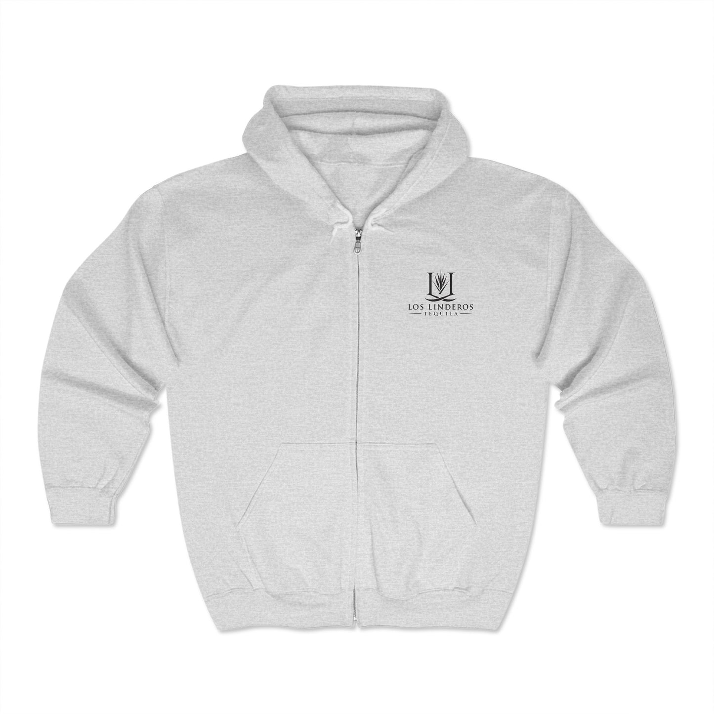 Los Linderos Tequila Gildan 18600 Zip-Up Hooded Sweatshirt