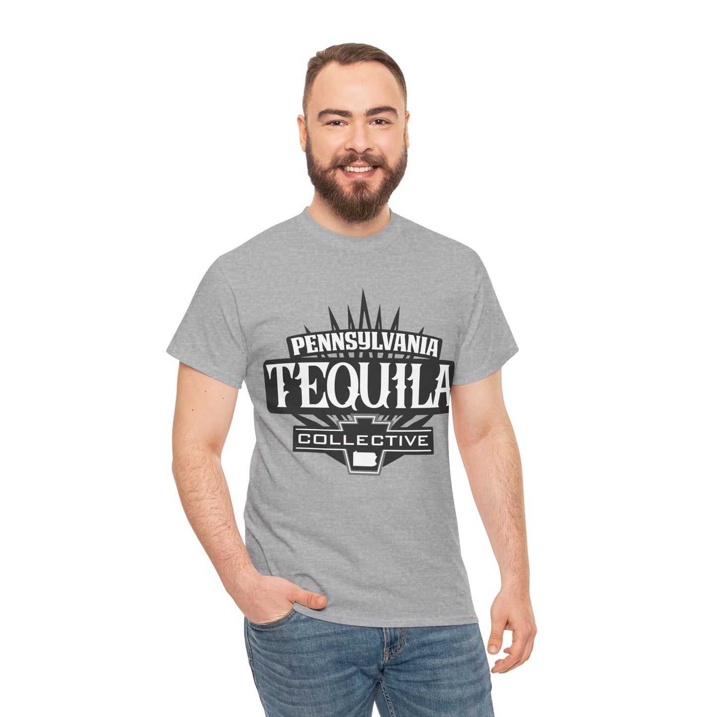 Pennsylvania Tequila Collective Short Sleeve Gildan 5000 T-Shirt with Front Logo