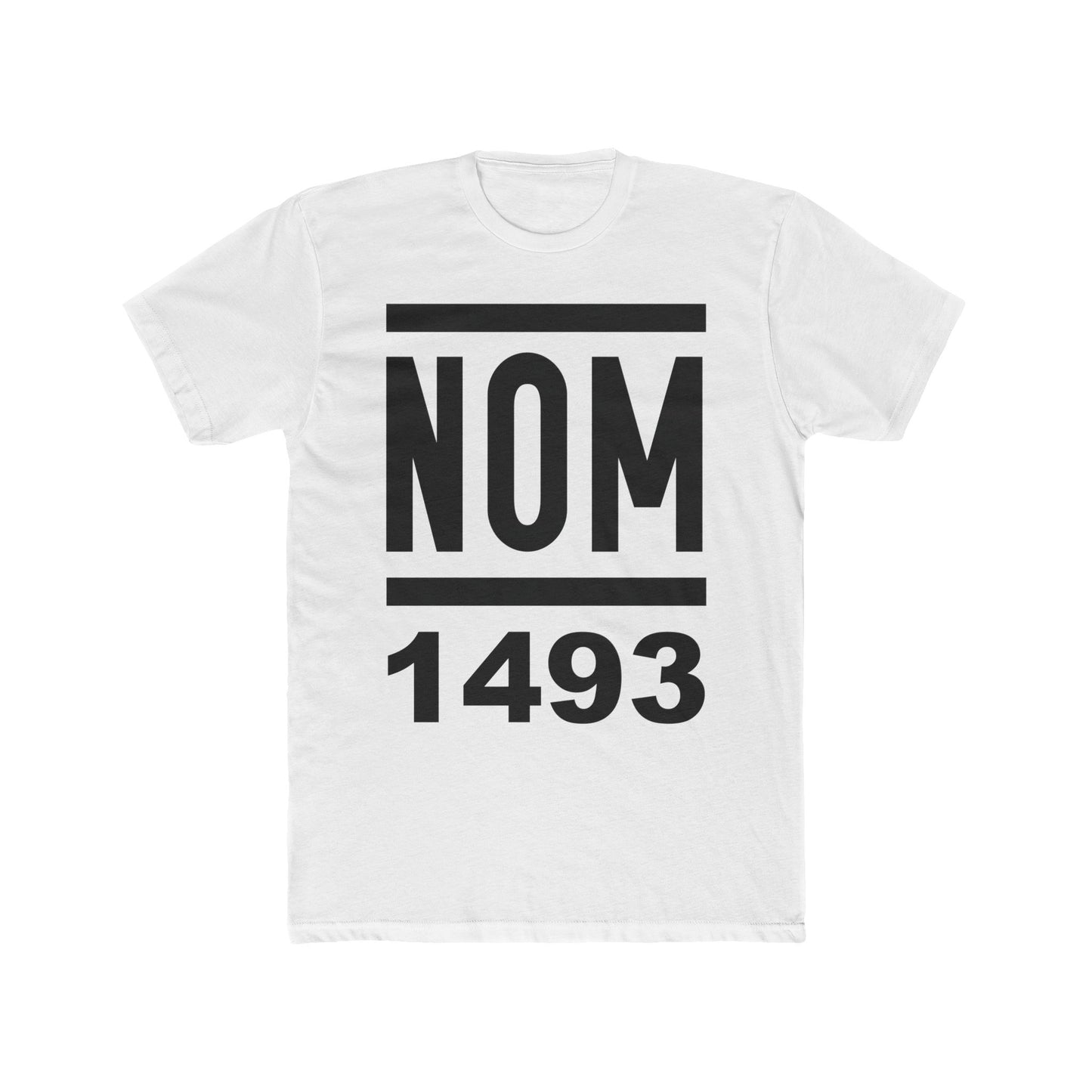 NOM 1493 Short Sleeve Next Level 3600 T-Shirt with Front Logo