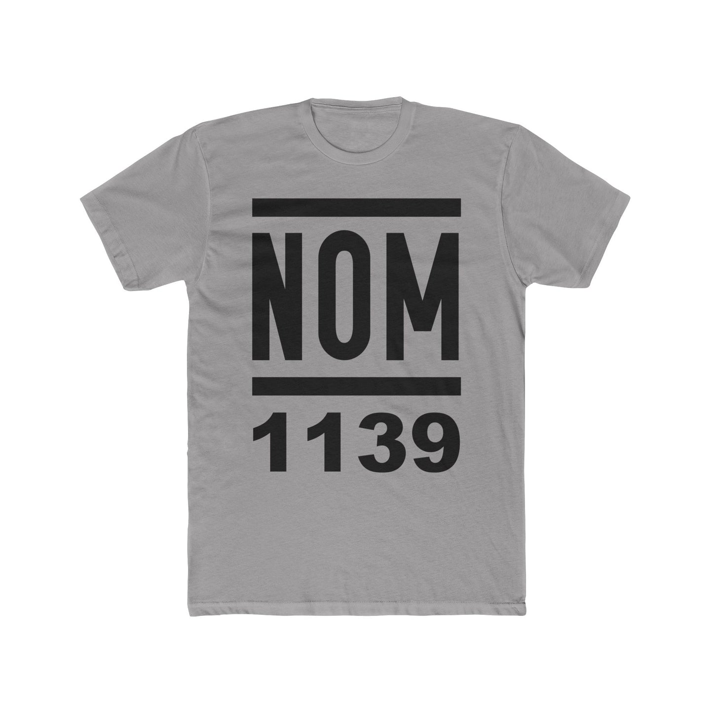 NOM 1139 Short Sleeve Next Level 3600 T-Shirt with Front Logo