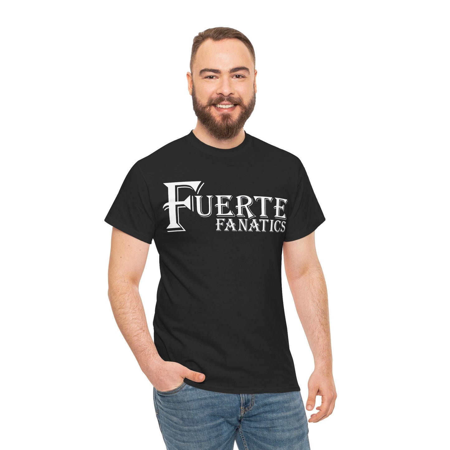 Fuerte Fanatics Short Sleeve Gildan 5000 T-Shirt with Front Logo