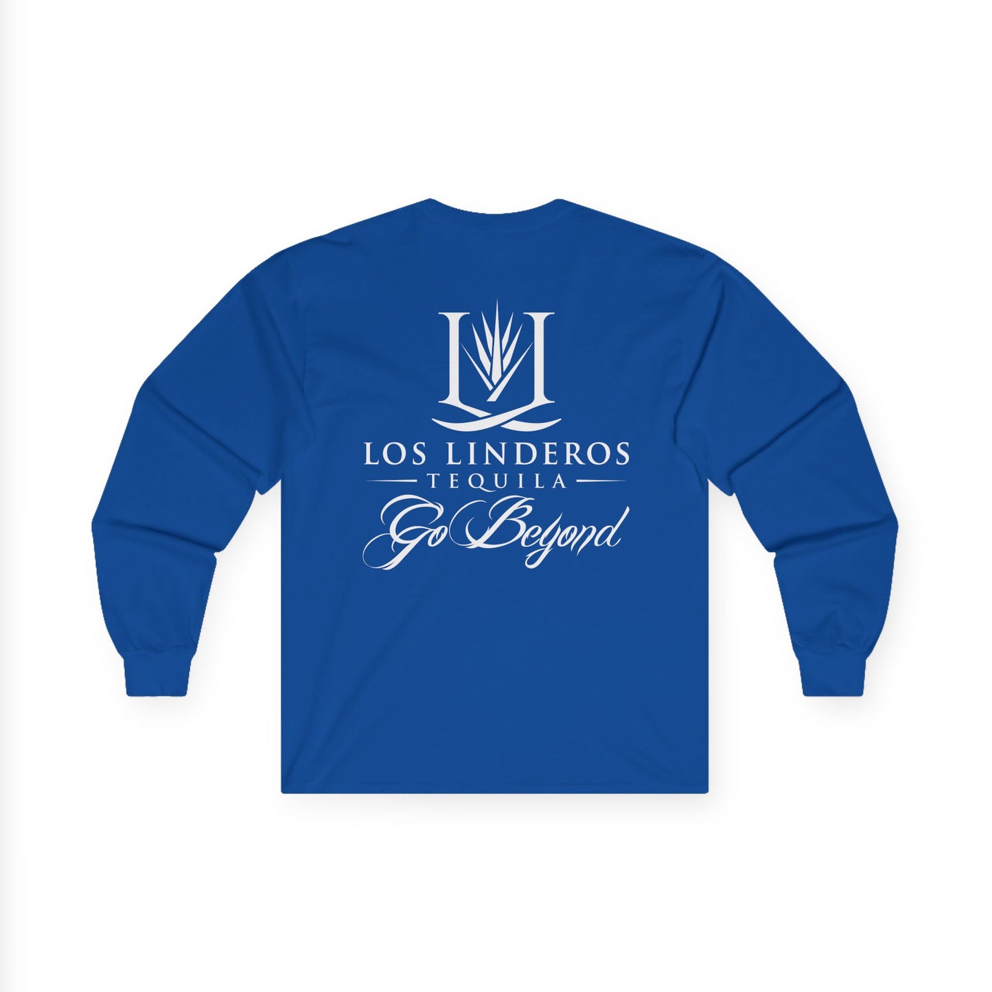 Los Linderos Tequila Long Sleeve Gildan 2400 T-Shirt with Front and Back Logo