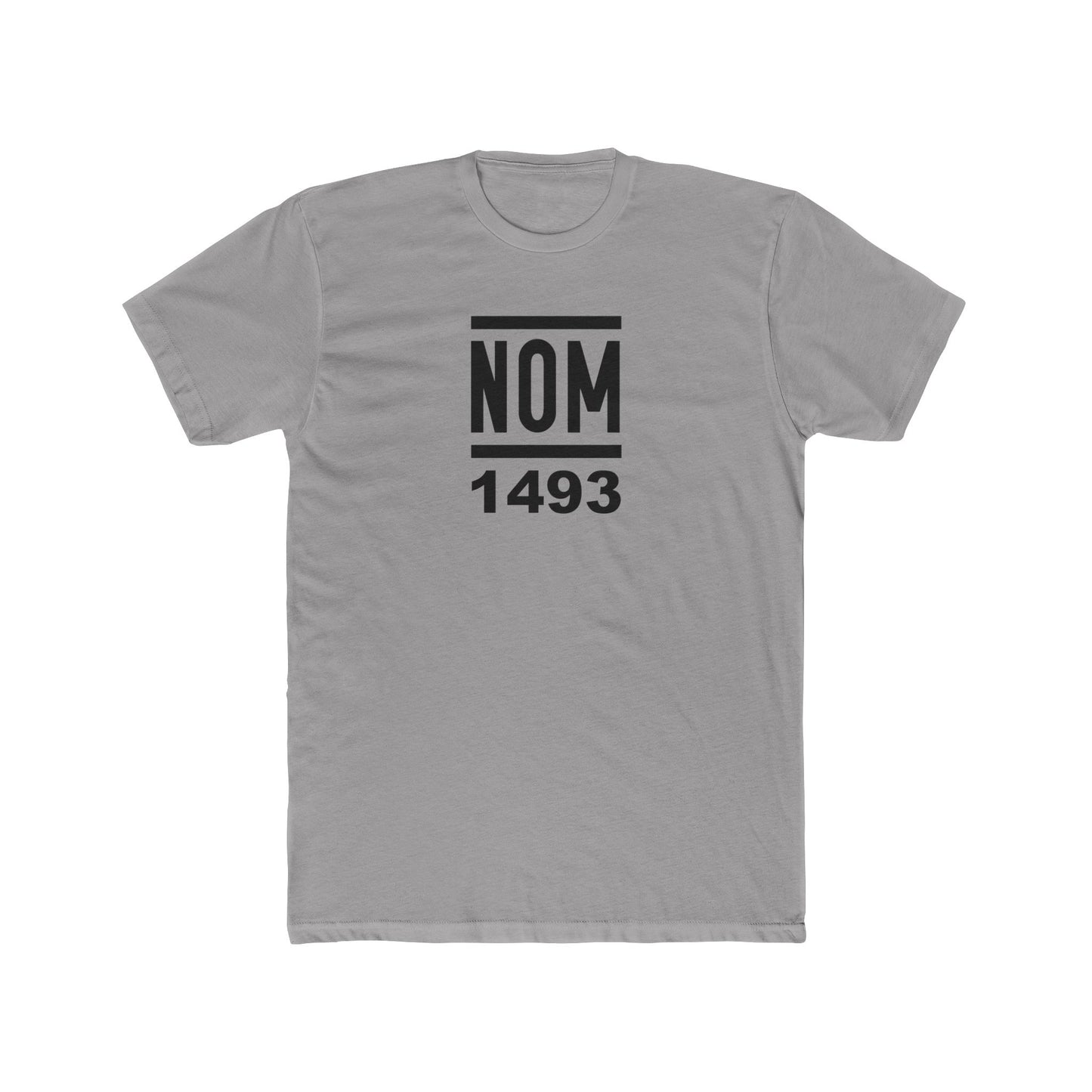 NOM 1493 Short Sleeve Next Level 3600 T-Shirt with Front Logo