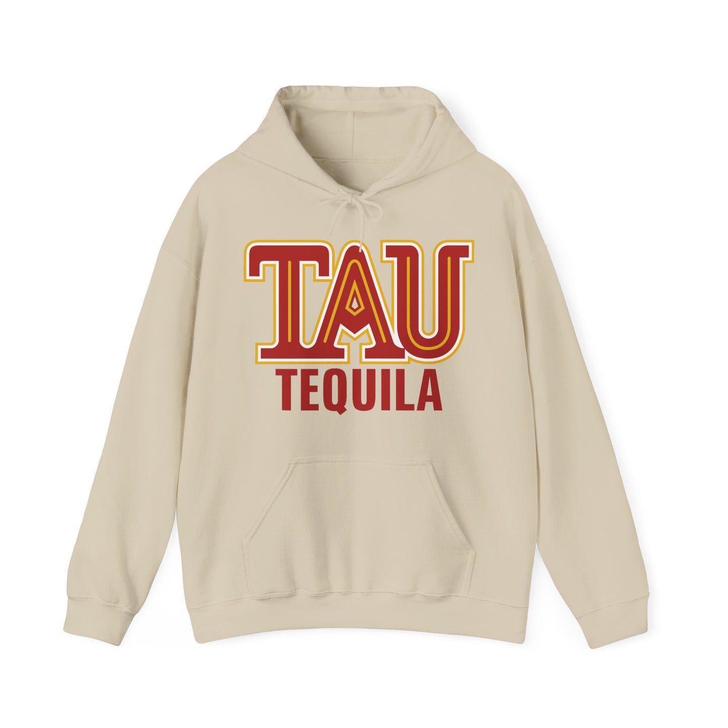 Tau Tequila Gilden 18500 Hoodie with Front Logo