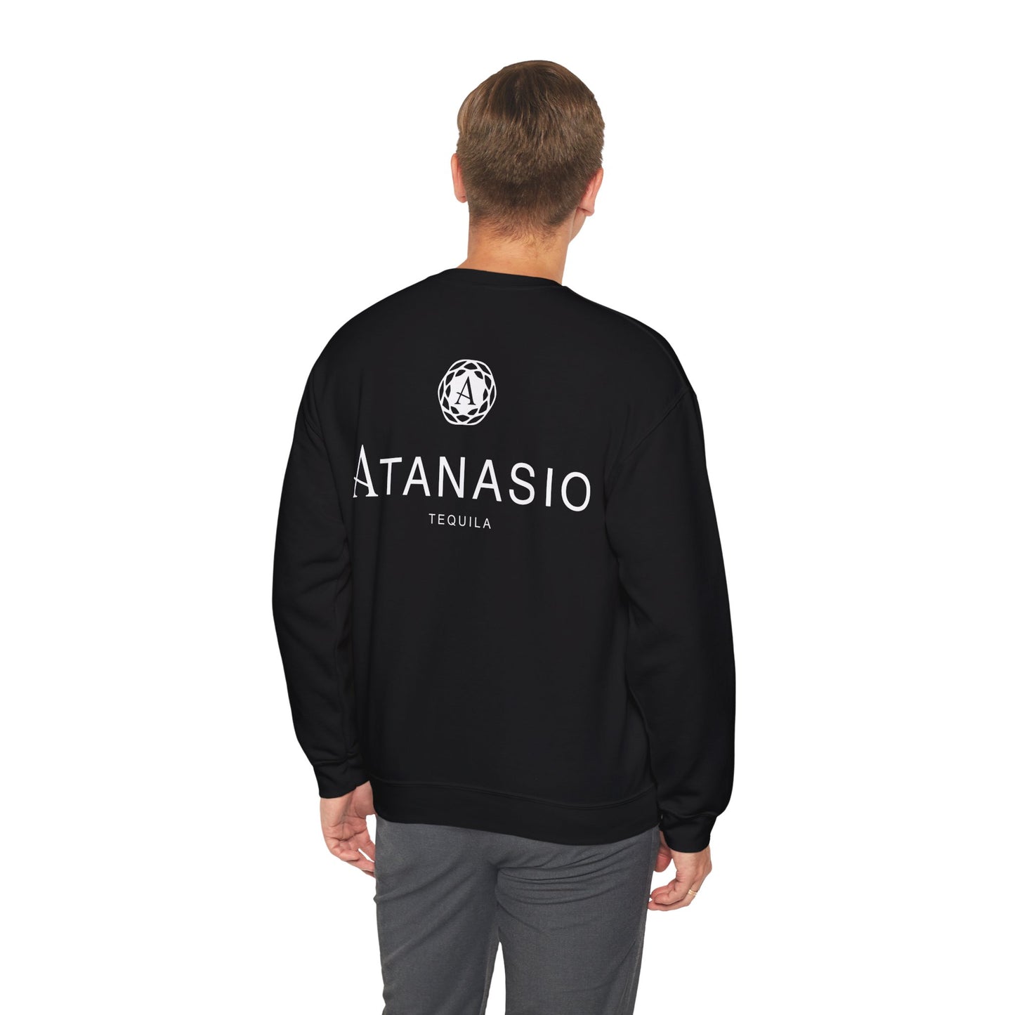 Atanisio Tequila Gilden 18000 Crewneck Sweatshirt with Front and Back Logo