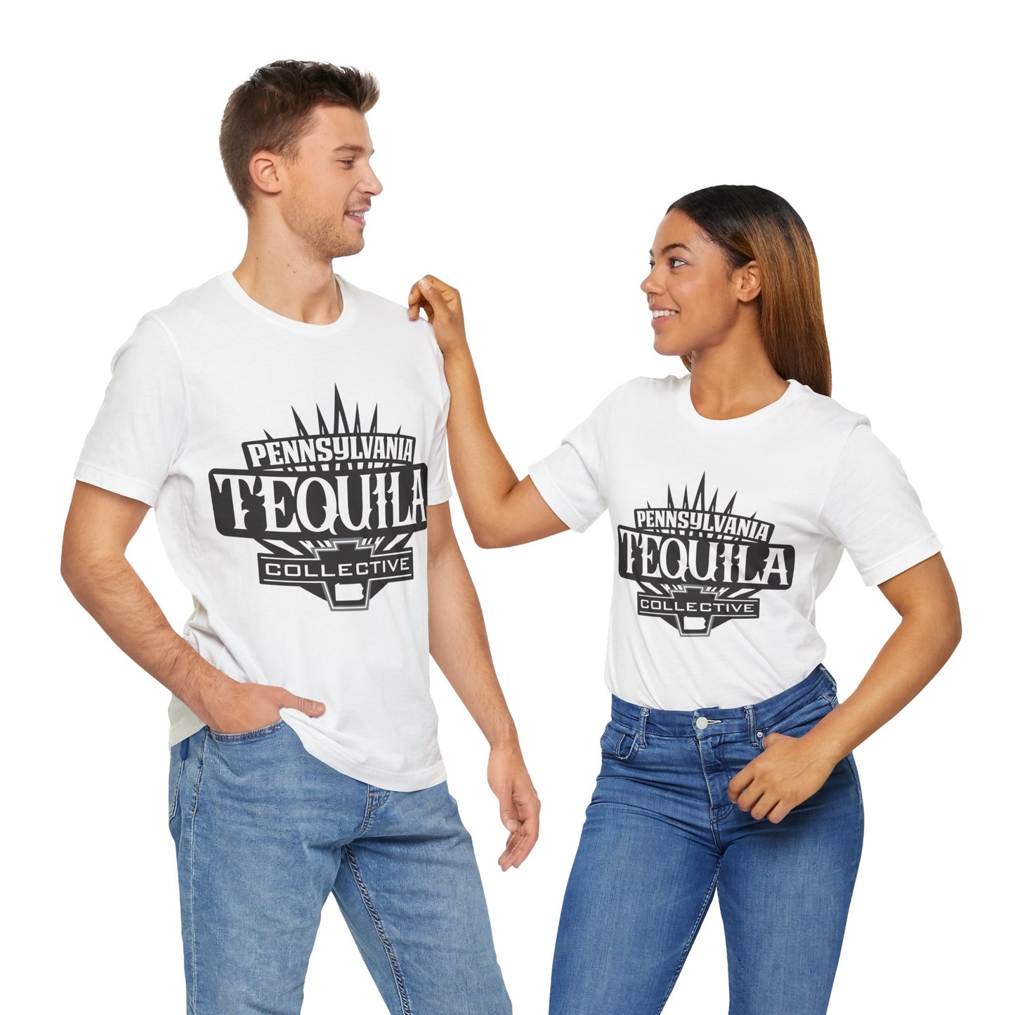 Pennsylvania Tequila Collective Short Sleeve Bella+Canvas 3001 T-Shirt with Front Logo