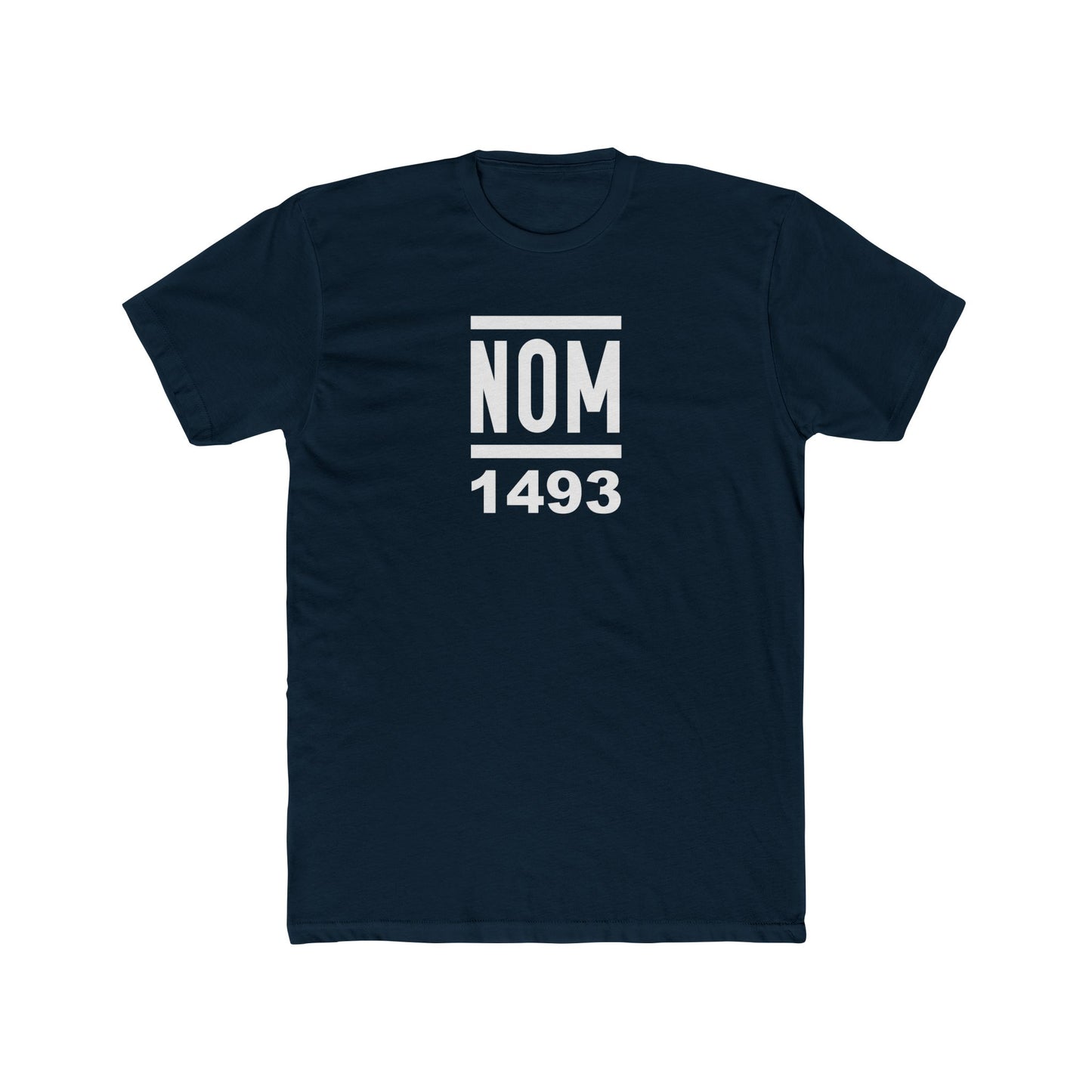 NOM 1493 Short Sleeve Next Level 3600 T-Shirt with Front Logo