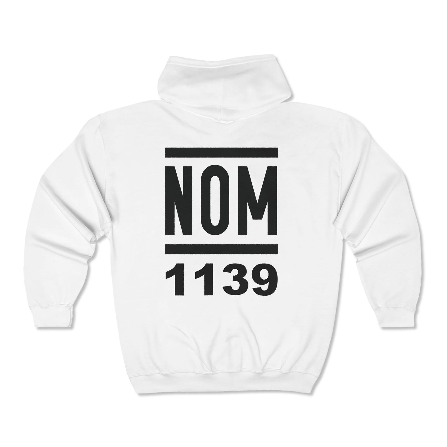 NOM 1139 Gildan 18600 Zip-Up Hooded Sweatshirt