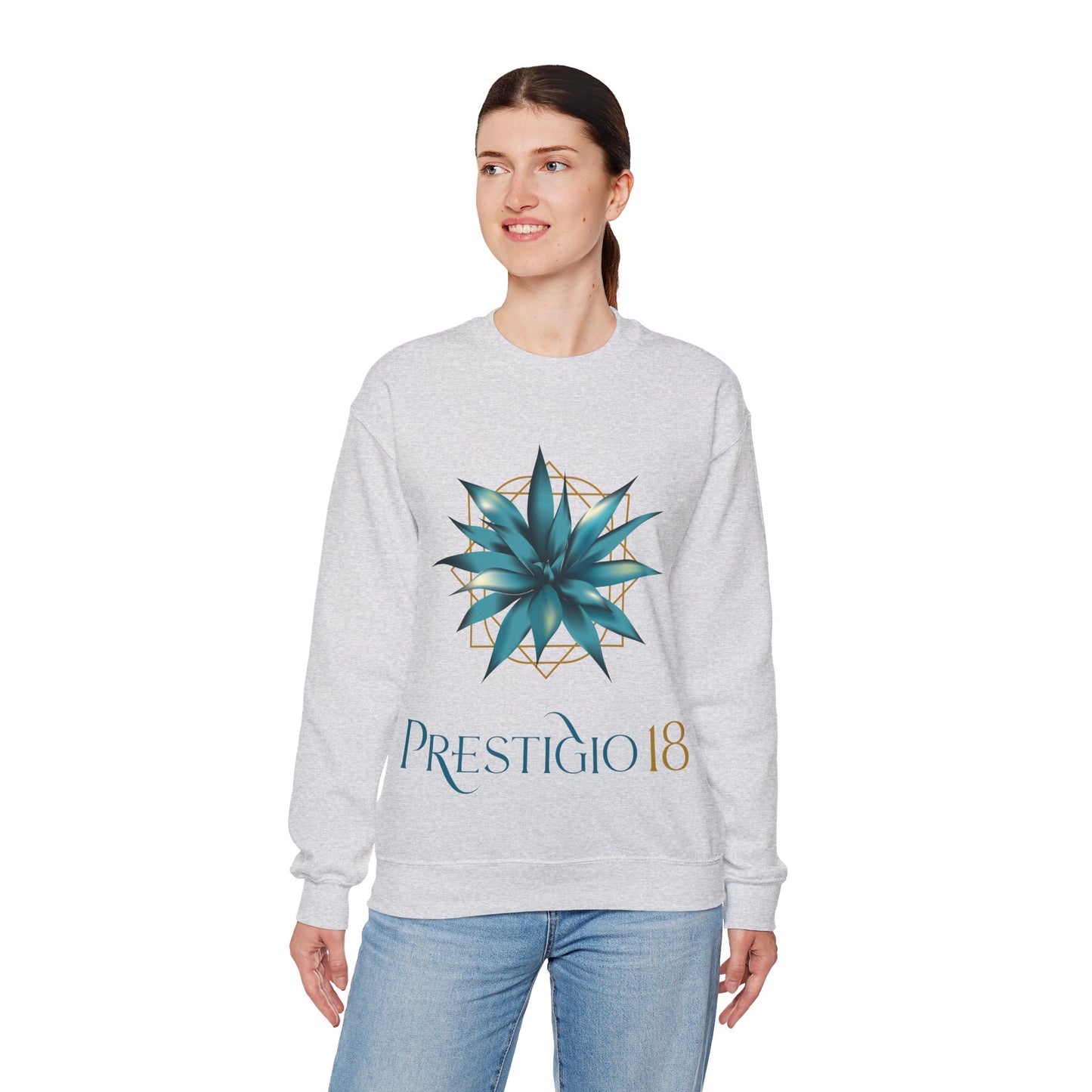 Prestigio 18 Tequila Gilden 18000 Crewneck Sweatshirt with Front Logo