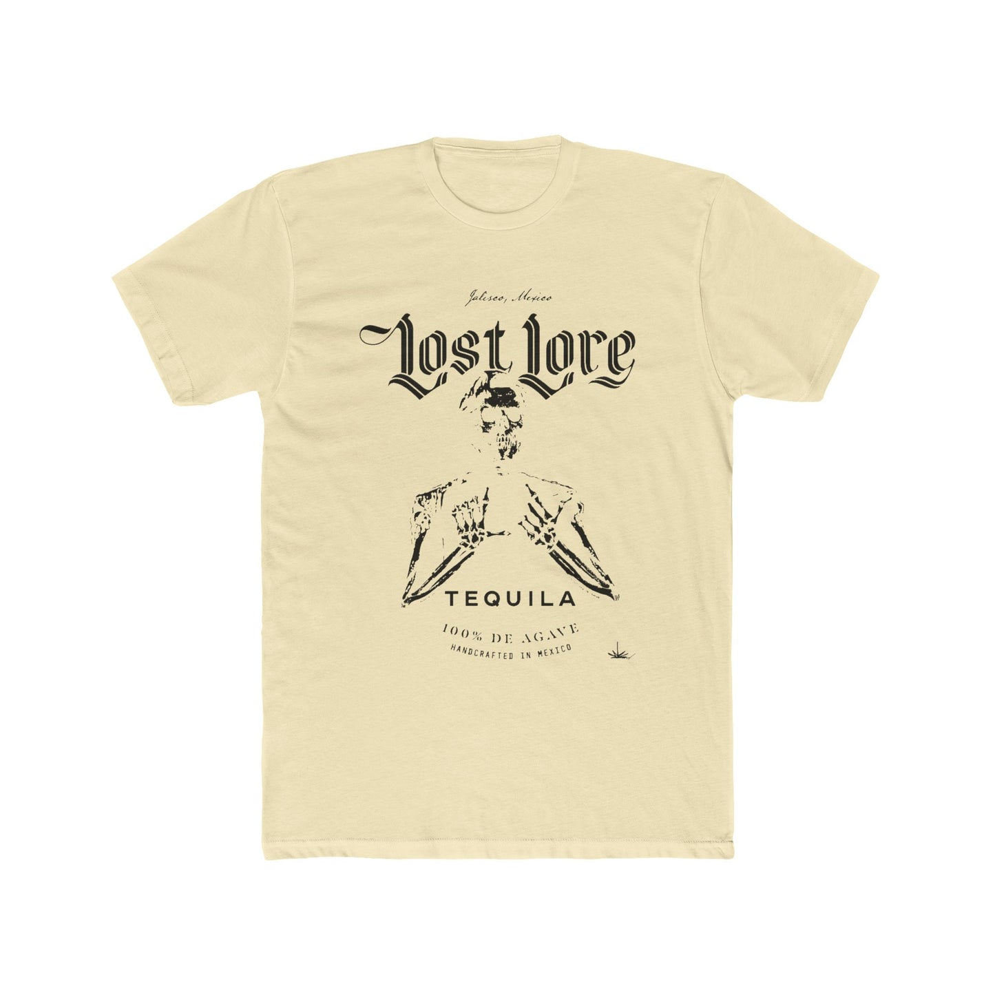 Lost Lore Tequila Miklo Agave Short Sleeve Next Level 3600 T-Shirt with Front Logo