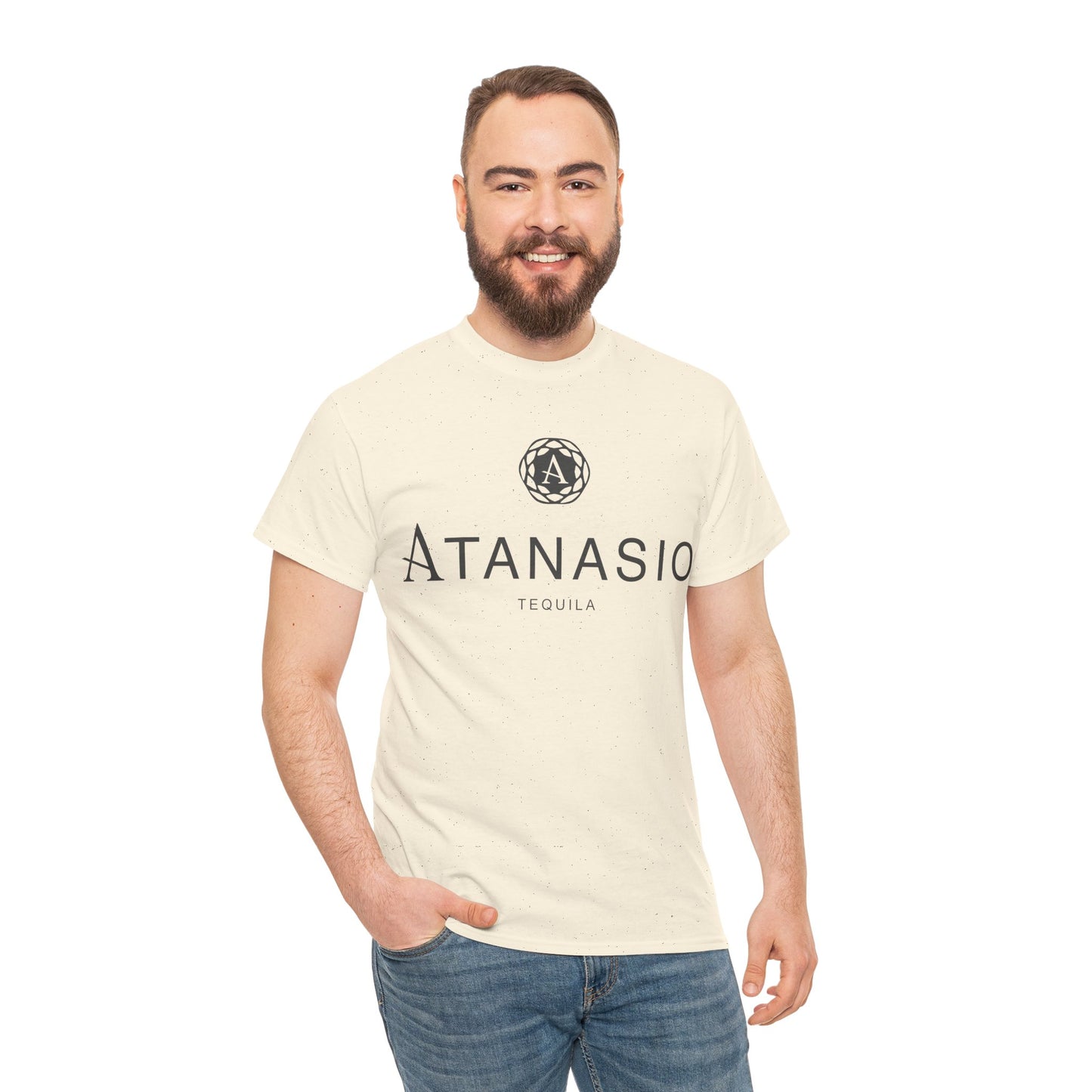 Atanasio Tequila Short Sleeve Gildan 5000 T-Shirt with Front Logo