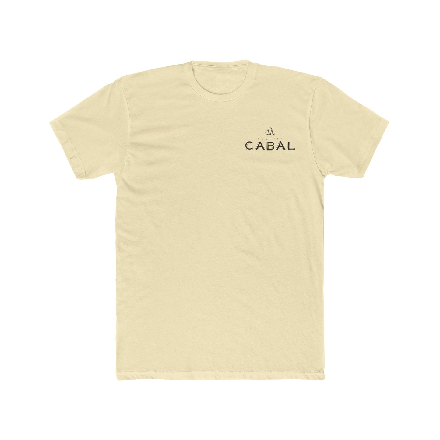 Cabal Tequila Short Sleeve Next Level 3600 T-Shirt with Front and Back Logo