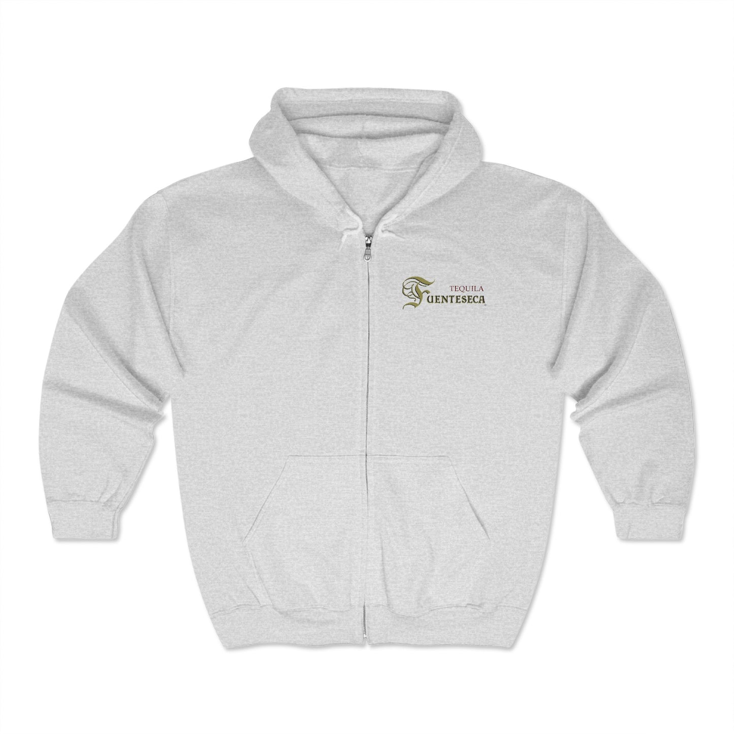 Fuenteseca Tequila Gildan 18600 Zip-Up Hooded Sweatshirt