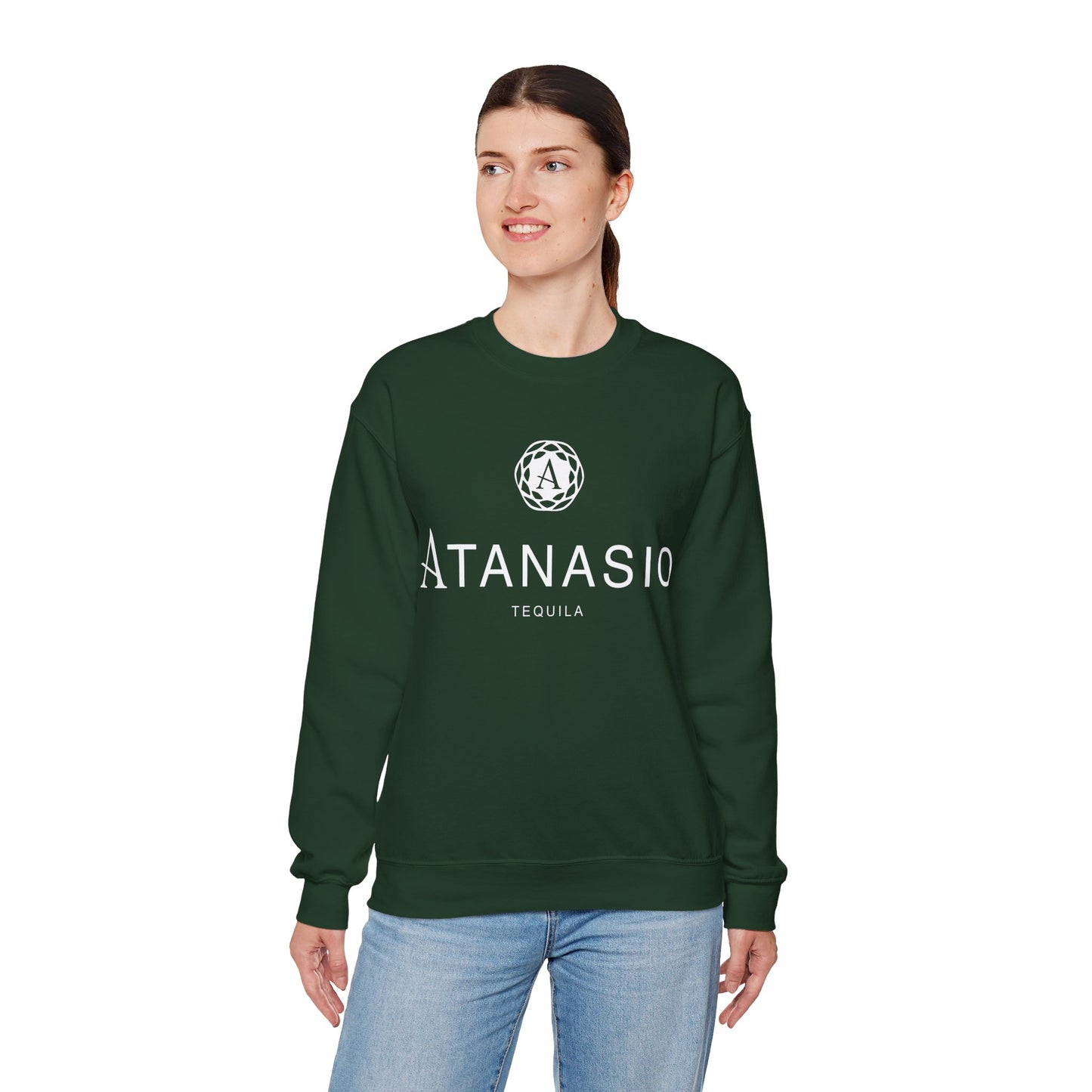 Atanasio Tequila Gilden 18000 Crewneck Sweatshirt with Front Logo