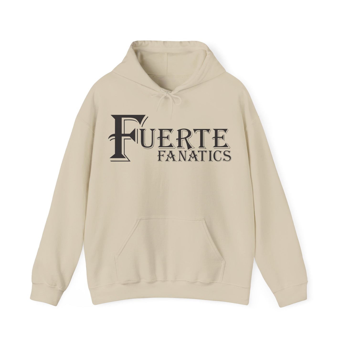 Fuerte Fanatics Gilden 18500 Hoodie with Front Logo