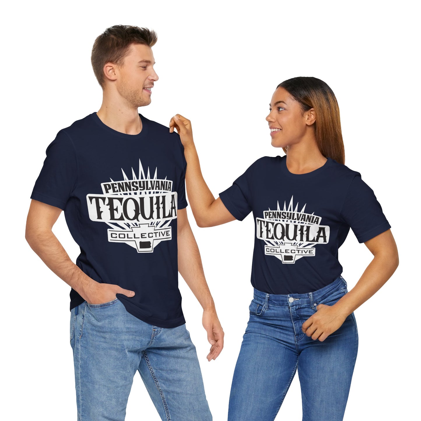 Pennsylvania Tequila Collective Short Sleeve Bella+Canvas 3001 T-Shirt with Front Logo