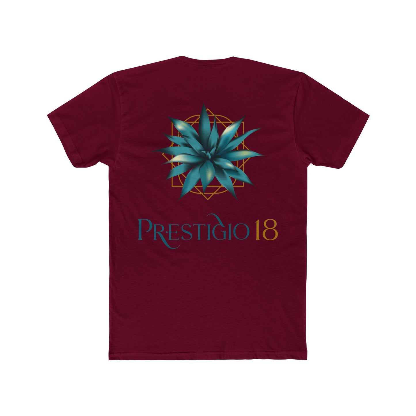 Prestigio 18 Tequila Short Sleeve Next Level 3600 T-Shirt with Front and Back Logo