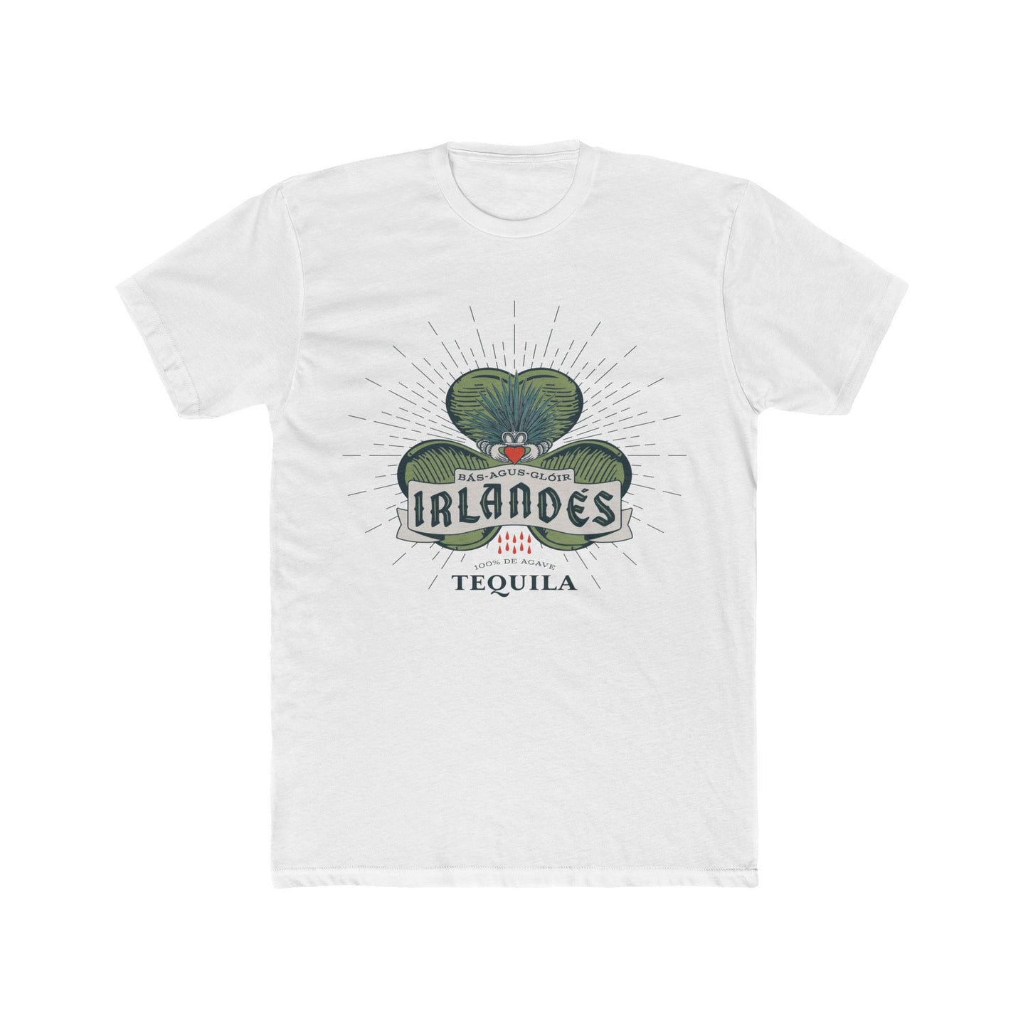 Irlande's Tequila Short Sleeve Next Level 3600 T-Shirt with Front Logo