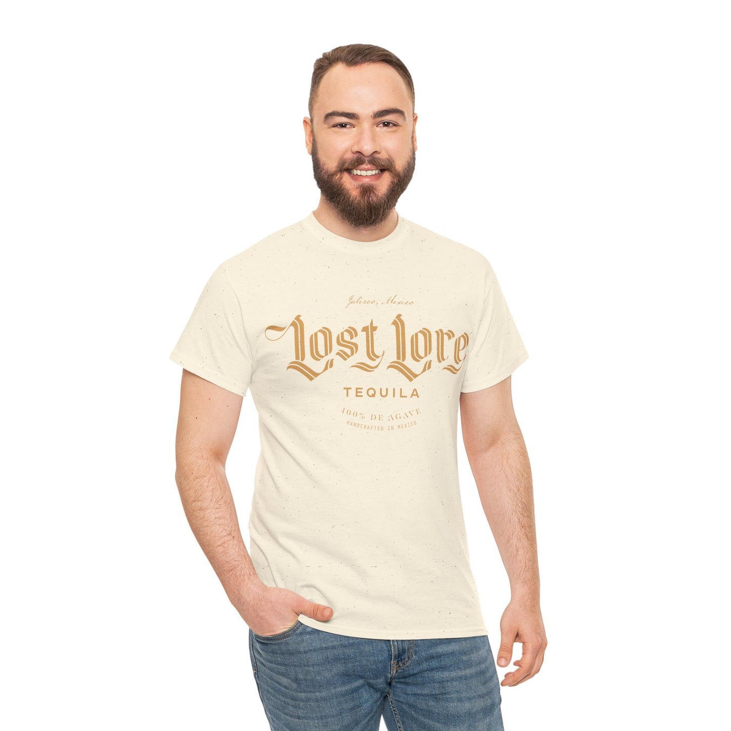 Lost Lore Tequila Short Sleeve Gildan 5000 T-Shirt with Front Logo