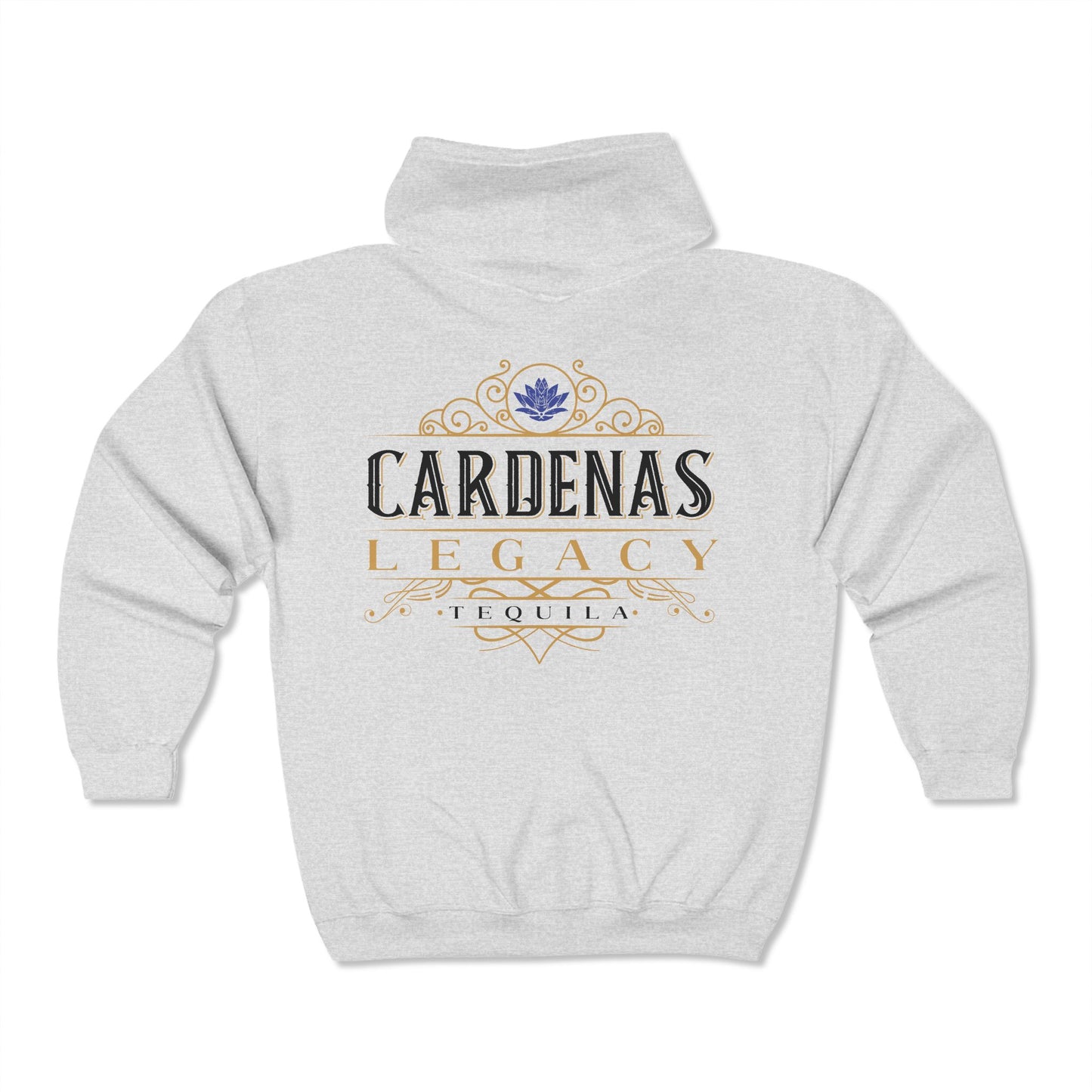 Cardenas Legacy Tequila Gildan 18600 Zip-Up Hooded Sweatshirt